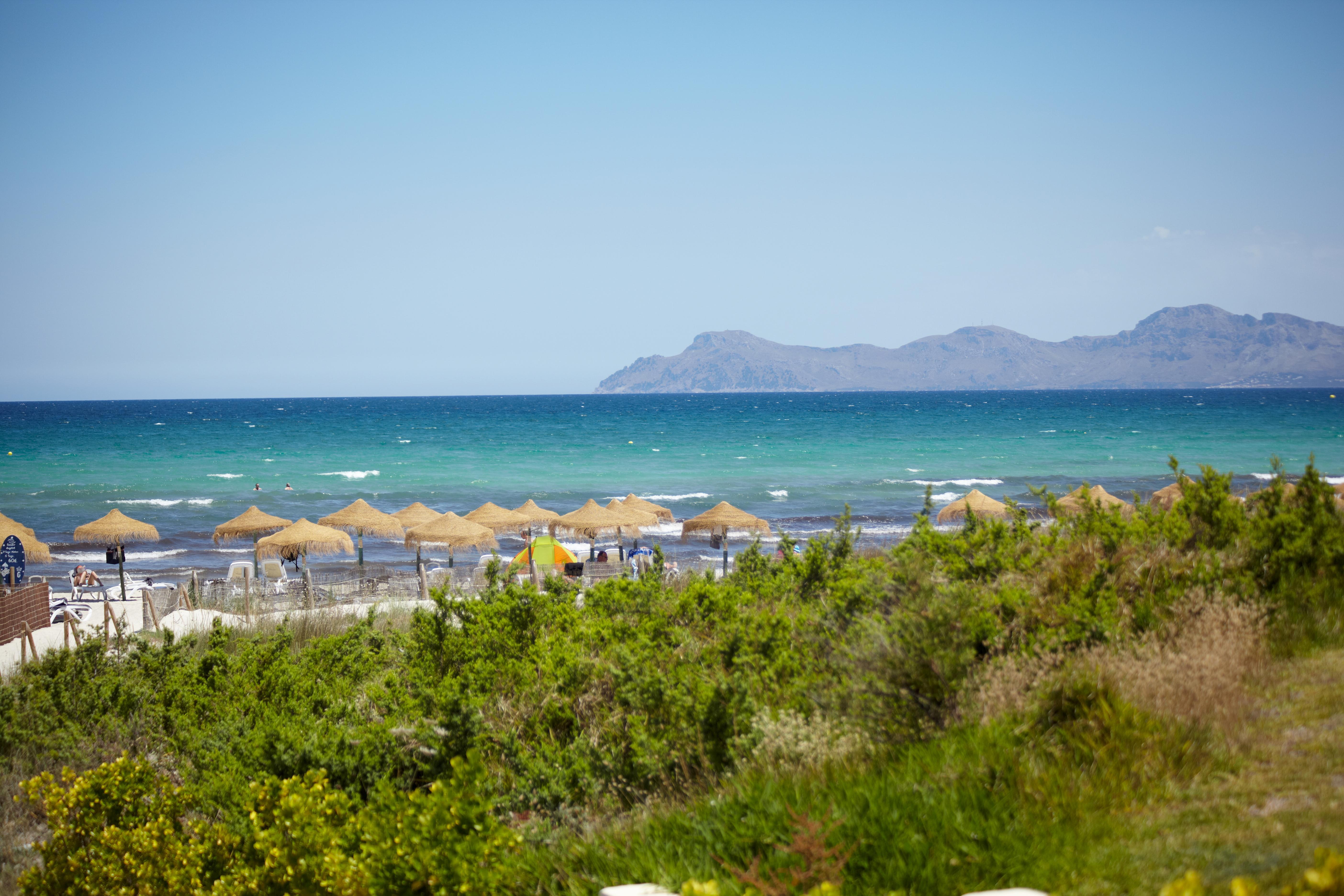 Grupotel Parc Natural & Spa Playa de Muro  Ngoại thất bức ảnh View of the island of Rhodes from the beach of Marmaris